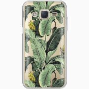 Прозрачный чехол Uprint Samsung J200H Galaxy J2 Banana Leaves
