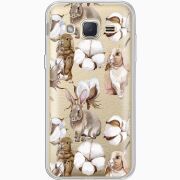 Прозрачный чехол Uprint Samsung J200H Galaxy J2 Cotton and Rabbits