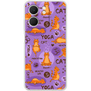 Чохол BoxFace OPPO A5x Yoga Cat