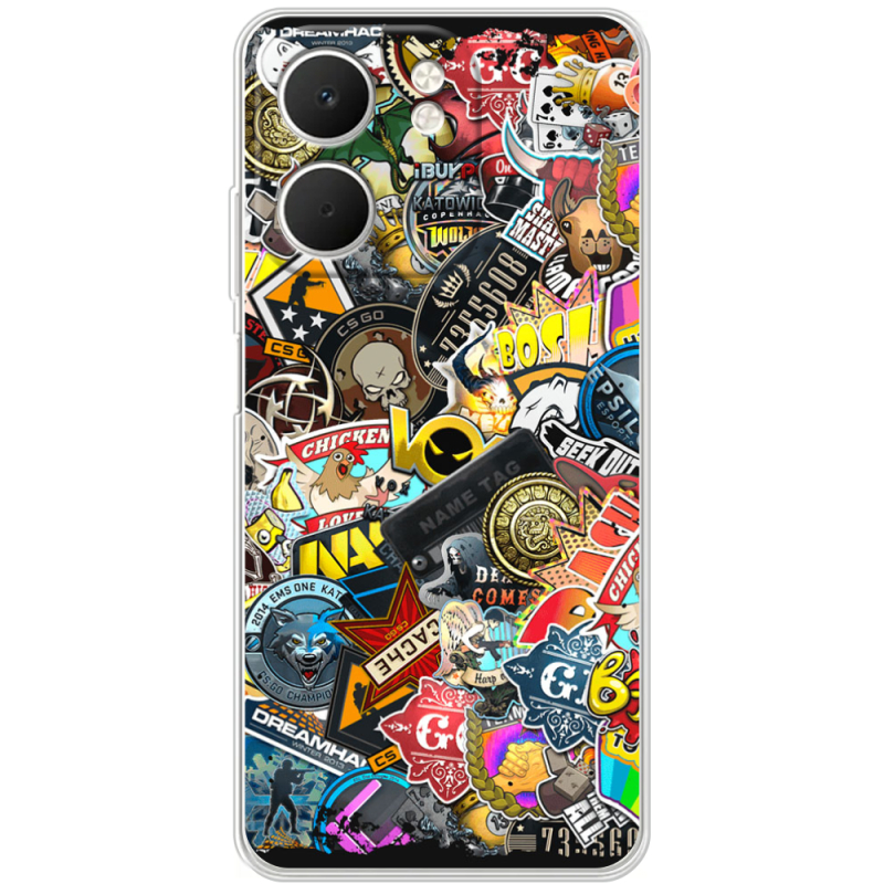 Чохол BoxFace OPPO A5x CS:Go Stickerbombing