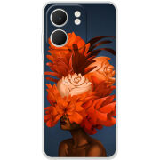 Чохол BoxFace OPPO A5x Exquisite Orange Flowers