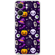 Чохол BoxFace OPPO A5x Halloween Purple Mood