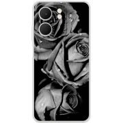 Чохол BoxFace OPPO A5x Black and White Roses