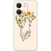 Чохол BoxFace OPPO A5x Flower Hands