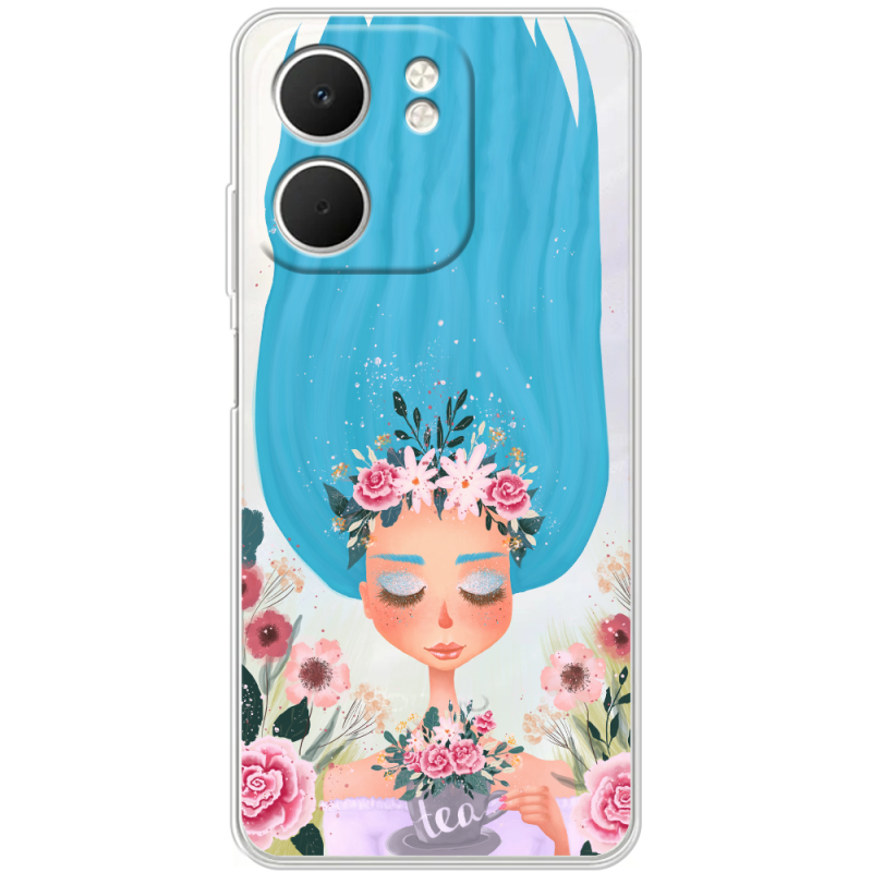 Прозорий чохол BoxFace OPPO A5x Blue Hair