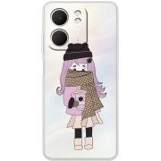 Прозорий чохол BoxFace OPPO A5x Winter Morning Girl
