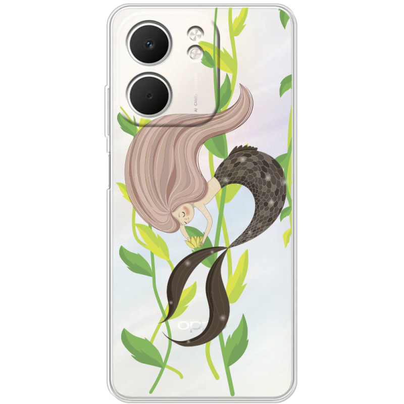 Прозорий чохол BoxFace OPPO A5x Cute Mermaid