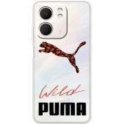 Прозорий чохол BoxFace OPPO A5x Wild Cat