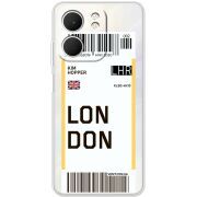 Прозорий чохол BoxFace OPPO A5x Ticket London