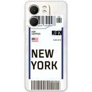 Прозорий чохол BoxFace OPPO A5x Ticket New York