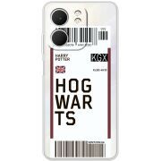 Прозорий чохол BoxFace OPPO A5x Ticket Hogwarts