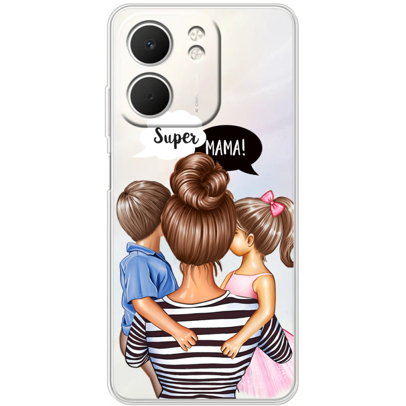 Прозорий чохол BoxFace OPPO A5x Super Mama