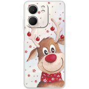 Прозорий чохол BoxFace OPPO A5x Winter Deer