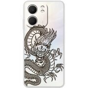 Прозорий чохол BoxFace OPPO A5x Chinese Dragon