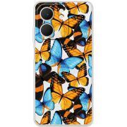 Прозорий чохол BoxFace OPPO A5x Butterfly Morpho