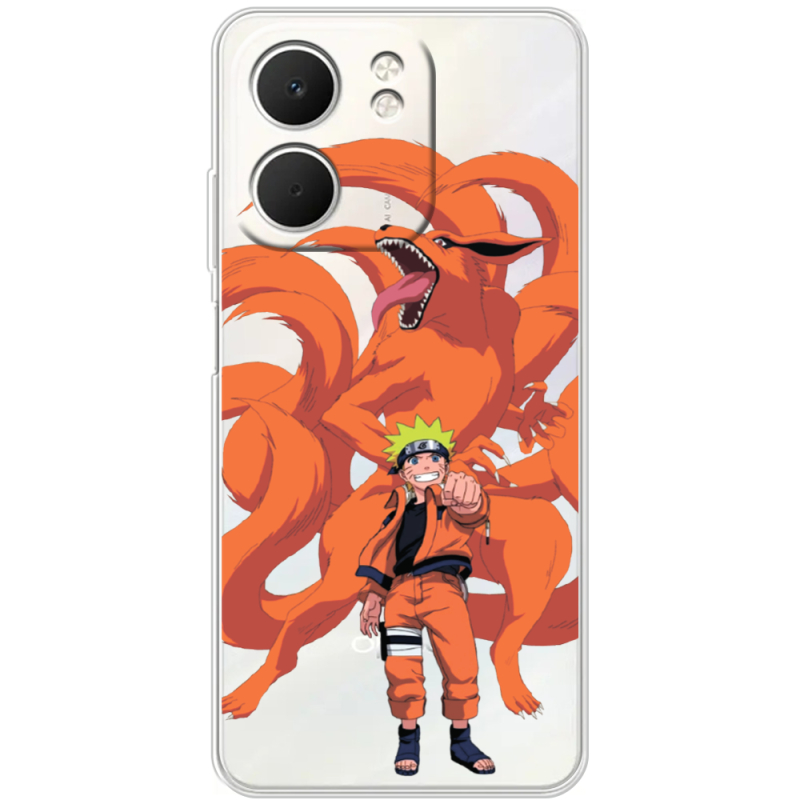 Прозорий чохол BoxFace OPPO A5x Naruto and Kurama