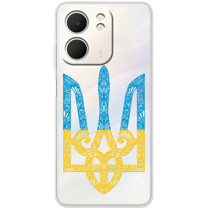Прозорий чохол BoxFace OPPO A5x Gold Trident