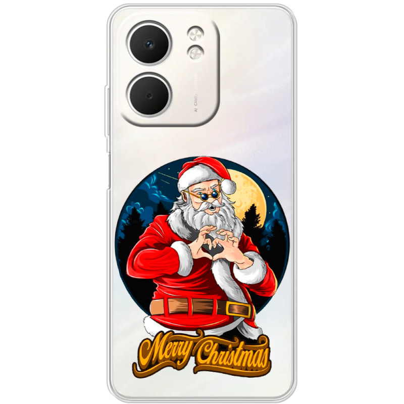 Прозорий чохол BoxFace OPPO A5x Cool Santa