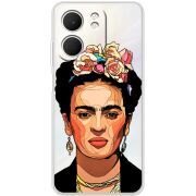 Прозорий чохол BoxFace OPPO A5x Фрида Кало