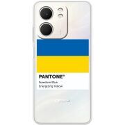 Прозорий чохол BoxFace OPPO A5x Pantone вільний синій
