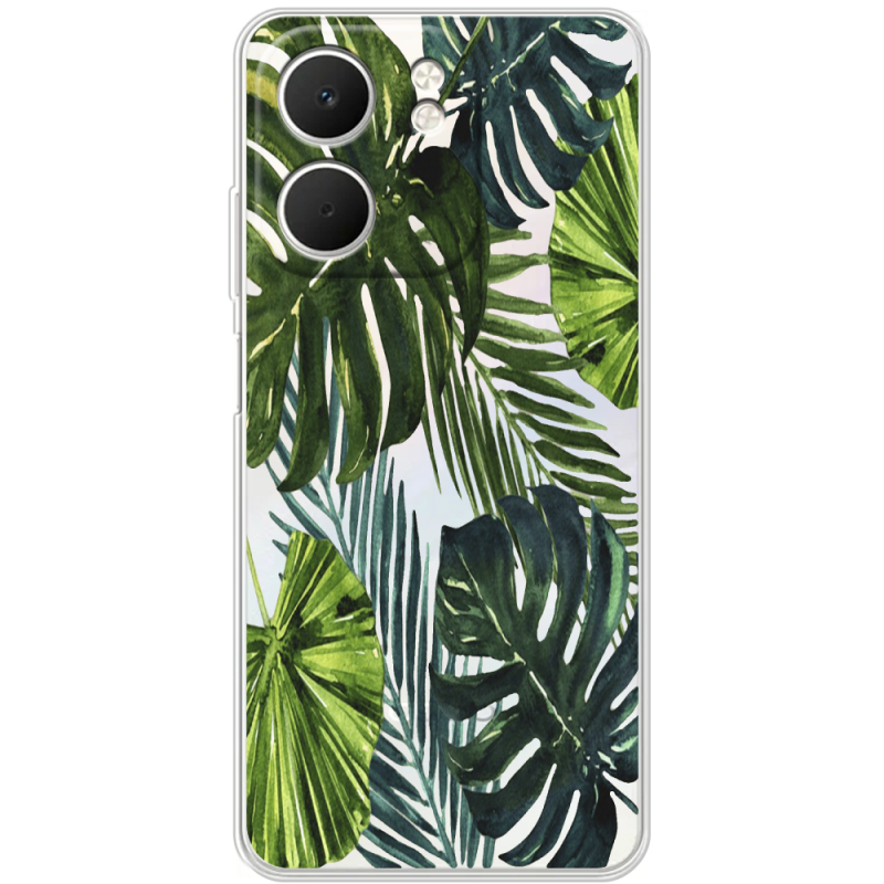 Прозорий чохол BoxFace OPPO A5x Palm Tree