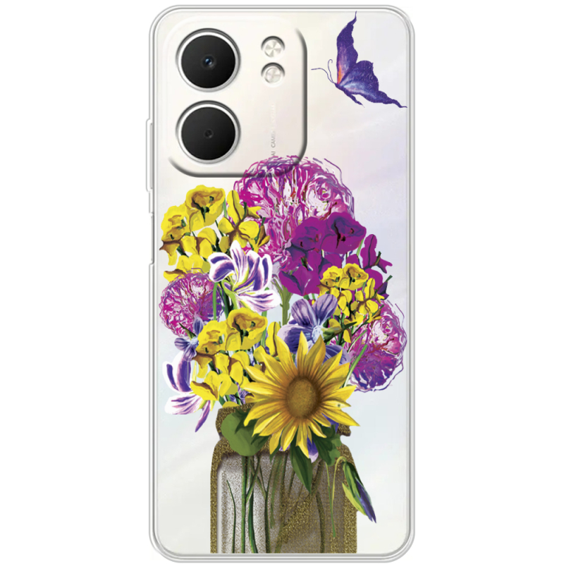 Прозорий чохол BoxFace OPPO A5x My Bouquet