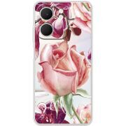 Прозорий чохол BoxFace OPPO A5x Rose