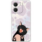 Прозорий чохол BoxFace OPPO A5x Meow