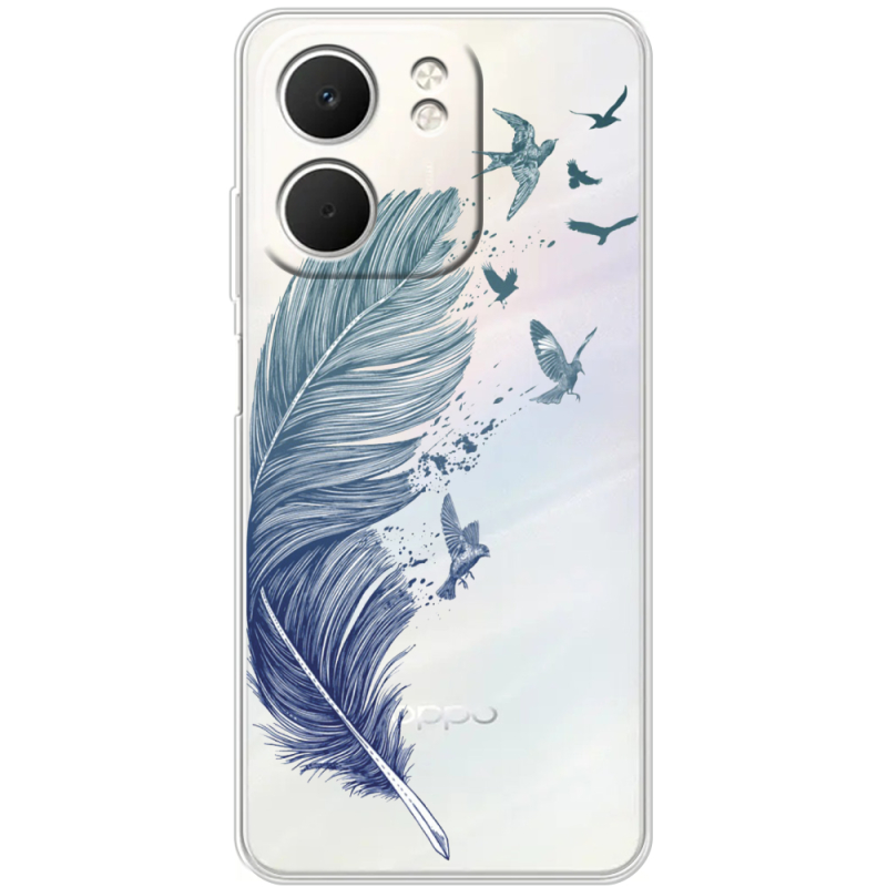 Прозорий чохол BoxFace OPPO A5x Feather
