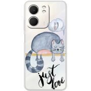 Прозорий чохол BoxFace OPPO A5x Just Love