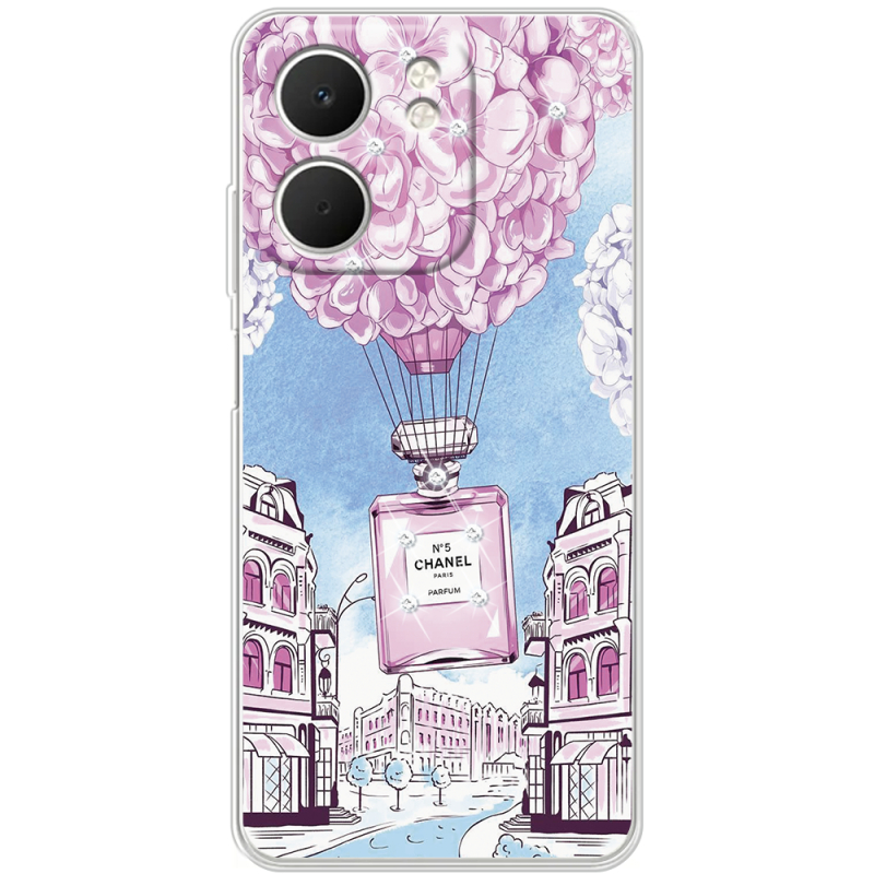 Чохол зі стразами OPPO A5x Perfume bottle