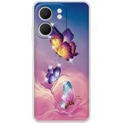 Чохол зі стразами OPPO A5x Butterflies