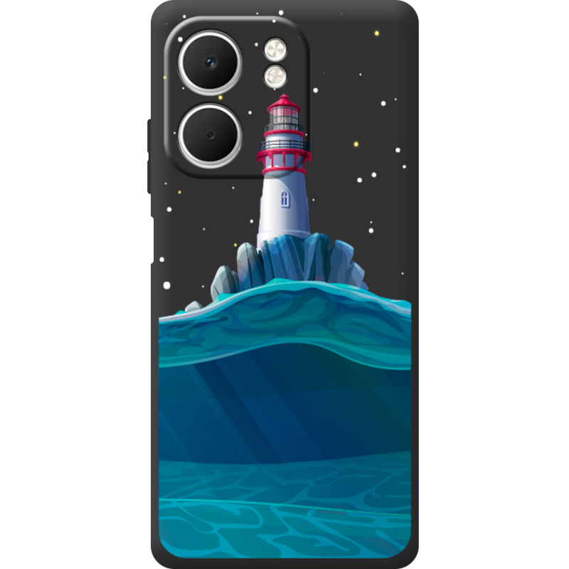 Чорний чохол BoxFace OPPO A5x Lighthouse