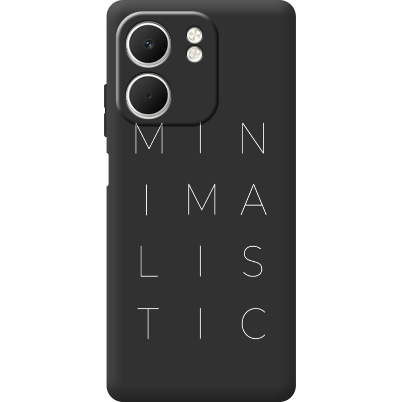 Чорний чохол BoxFace OPPO A5x Minimalistic