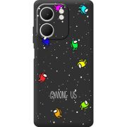 Чорний чохол BoxFace OPPO A5x Among Us Invisible