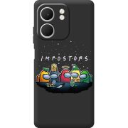 Чорний чохол BoxFace OPPO A5x Among Us Impostors