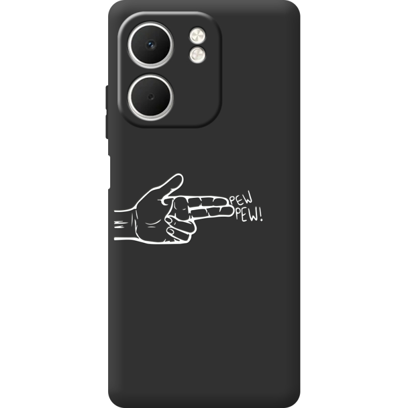 Чорний чохол BoxFace OPPO A5x Pew Pew