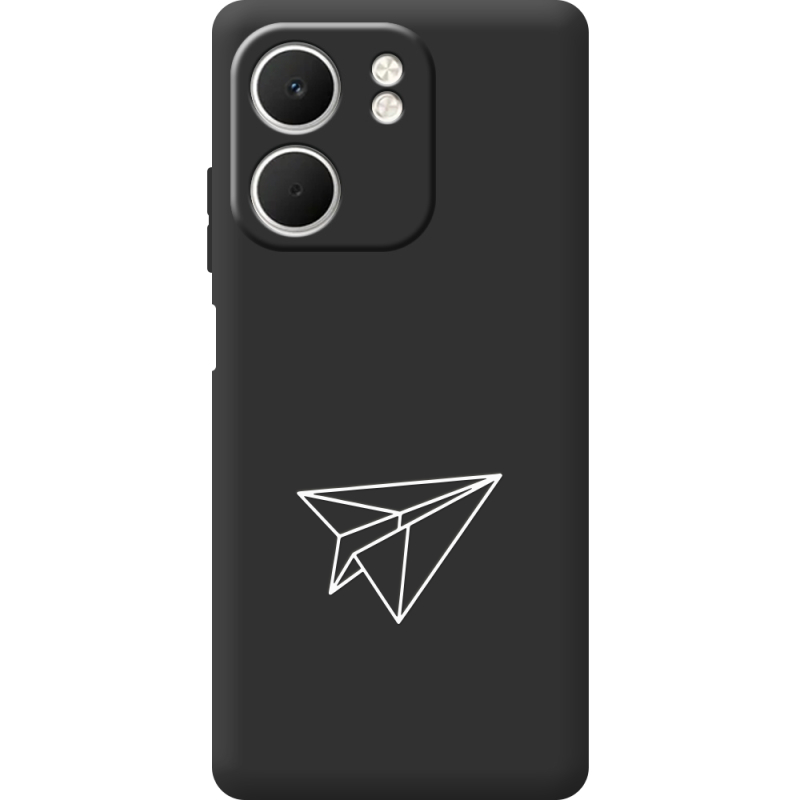 Чорний чохол BoxFace OPPO A5x Paper Plane