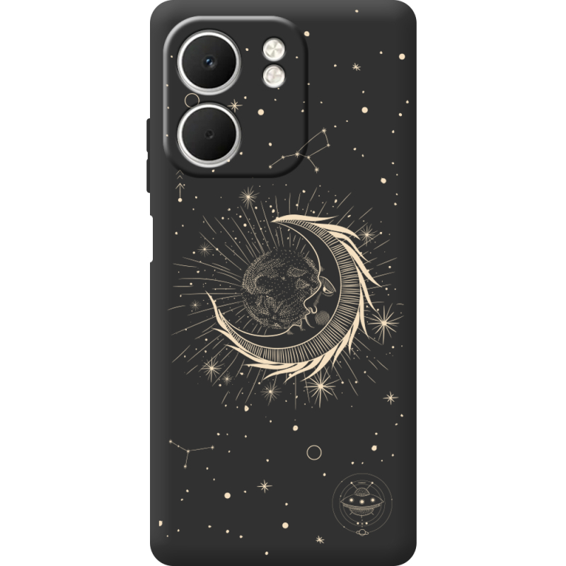 Чорний чохол BoxFace OPPO A5x Moon