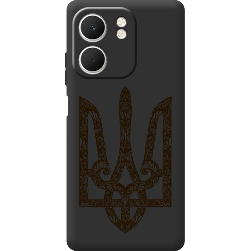 Чорний чохол BoxFace OPPO A5x Ukrainian Trident