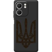 Чорний чохол BoxFace OPPO A5x Ukrainian Trident
