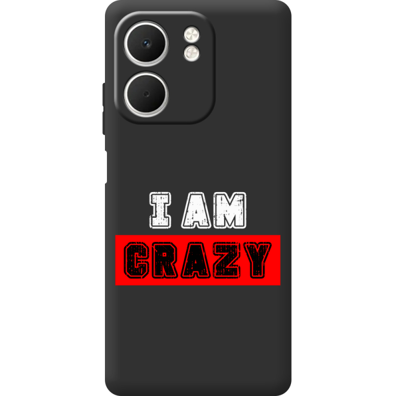 Чорний чохол BoxFace OPPO A5x I'm Crazy