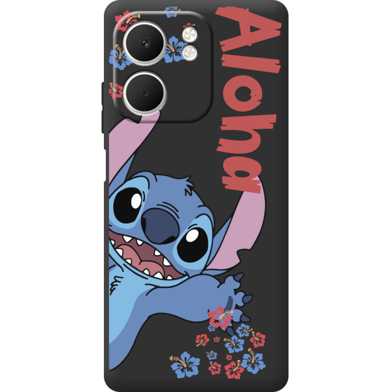 Чорний чохол BoxFace OPPO A5x Гавайський гість Stich