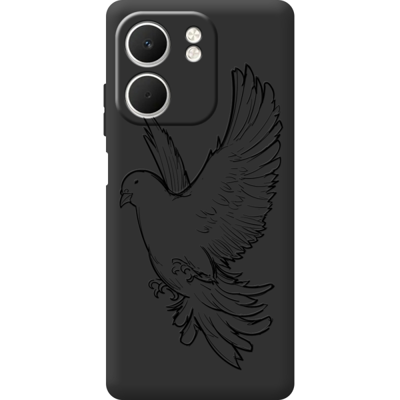 Чорний чохол BoxFace OPPO A5x Dove