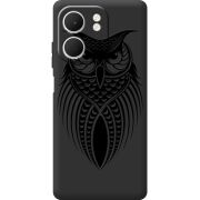 Чорний чохол BoxFace OPPO A5x Owl