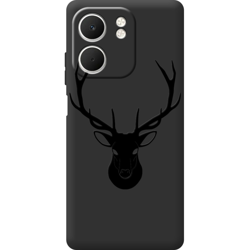 Чорний чохол BoxFace OPPO A5x Deer