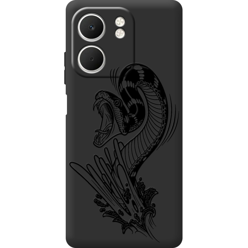 Чорний чохол BoxFace OPPO A5x Snake