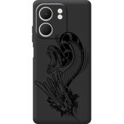 Чорний чохол BoxFace OPPO A5x Snake