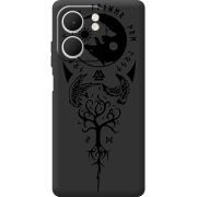 Чорний чохол BoxFace OPPO A5x Hugin and Munin