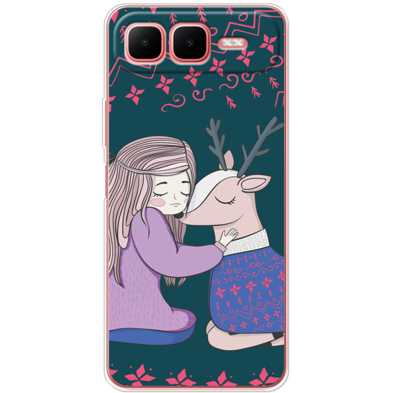 Чохол BoxFace Infinix Smart 10 Plus Girl and deer